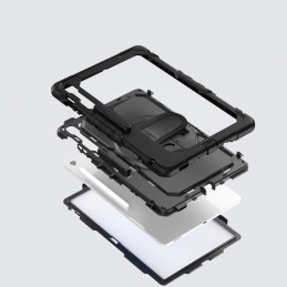 „Tech-Protect“ tvirtas dėklas, skirtas „Samsung Galaxy Tab S10 FE+“ – juodas