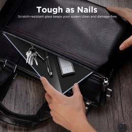 „Tech-Protect Glass Spy+“ privatumo stiklas, skirtas „iPad 10.9“ (2022 m.) / „iPad 11“ (2025 m.)
