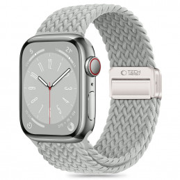 „Tech-Protect“ nailono dirželis „Apple Watch 44 / 45 / 46 / 49 mm“ – pilkas