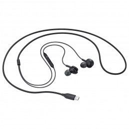 „Samsung EO-IC100BBE USB-C“ stereo Hi-Fi laidinės ausinės (neoriginalios pakuotės) – juodos
