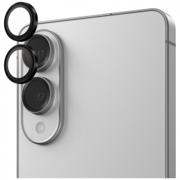 „PanzerGlass Hoops“ objektyvo apsauga, skirta „Samsung Galaxy S25 Edge“ – juoda