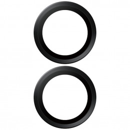 „PanzerGlass Hoops“ objektyvo apsauga, skirta „Samsung Galaxy S25 Edge“ – juoda