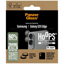 „PanzerGlass Hoops“ objektyvo apsauga, skirta „Samsung Galaxy S25 Edge“ – skaidri