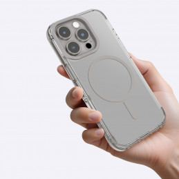 NUOSTABUS „Omni Mag“ dėklas, skirtas „iPhone 16 Pro“ – pilkas