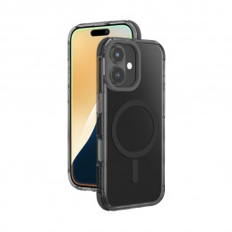 NUOSTABUS „Omni Mag“ dėklas, skirtas „iPhone 16 Plus“ – juodas