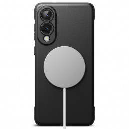 „Ringke Onyx“ magnetinis „Magsafe“ dėklas, skirtas „Samsung Galaxy S25 Edge“ – juodas