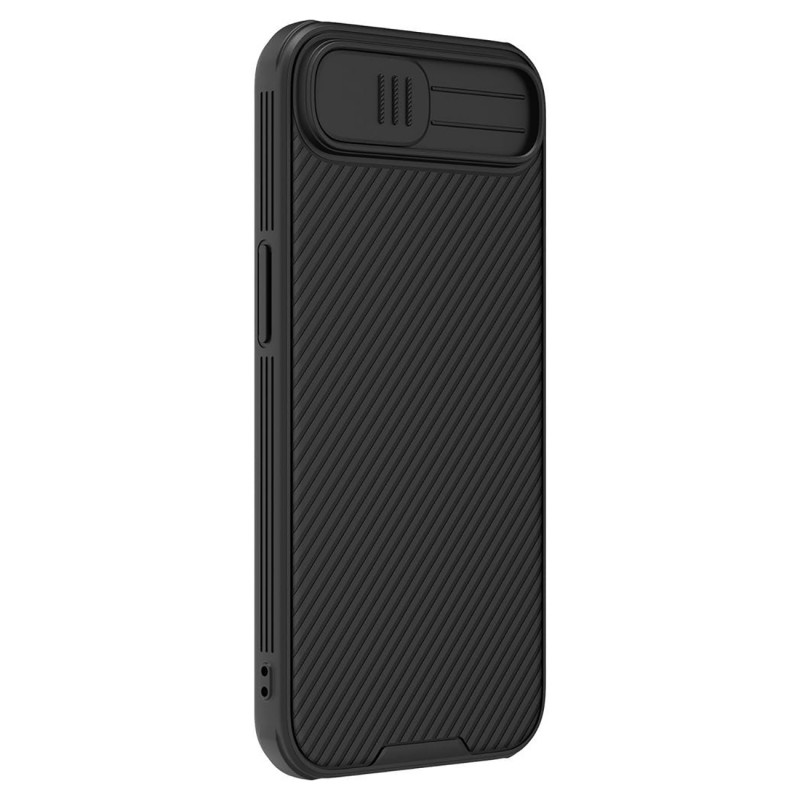 „Nillkin CamShield Pro“ dėklas, skirtas „iPhone 16e“ – juodas