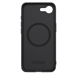 „Nillkin Super Frosted Shield Pro“ magnetinis dėklas, skirtas iPhone 16e – juodas
