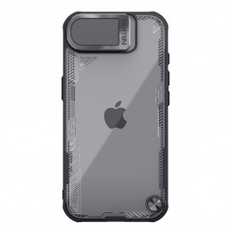 „Nillkin Iceblade Prop“ dėklas su objektyvo dangteliu ir stovu, skirtas „iPhone 16e“ – juodas