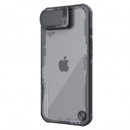 „Nillkin Iceblade Prop“ dėklas su objektyvo dangteliu ir stovu, skirtas „iPhone 16e“ – juodas