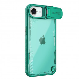 „Nillkin Iceblade Prop“ dėklas su objektyvo dangteliu ir stovu, skirtas „iPhone 16e“ – žalias