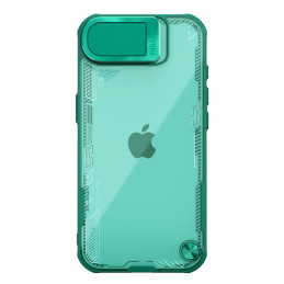 „Nillkin Iceblade Prop“ dėklas su objektyvo dangteliu ir stovu, skirtas „iPhone 16e“ – žalias