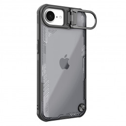 „Nillkin Iceblade Prop“ dėklas su stovu, skirtas „iPhone 16e“ – juodas