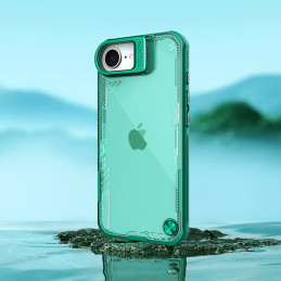 „Nillkin Iceblade Prop“ dėklas su stovu, skirtas „iPhone 16e“ – žalias