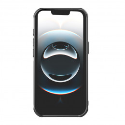 „Nillkin Iceblade Prop“ magnetinis dėklas su objektyvo dangteliu ir stovu, skirtas „iPhone 16e“ – juodas