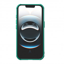 „Nillkin Iceblade Prop“ magnetinis dėklas su kameros dangteliu ir stovu, skirtas „iPhone 16e“ – žalias