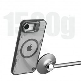 „Nillkin Iceblade Prop“ magnetinis dėklas su stovu, skirtas „iPhone 16e“ – juodas