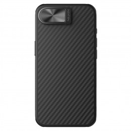 „Nillkin CarboProp“ magnetinis dėklas su kameros dangteliu ir stovu, skirtas „iPhone 16e“ – juodas