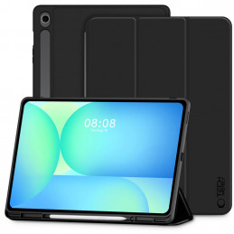 „TechProtect SmartCase“ rašiklio dėklas, skirtas „Samsung Galaxy Tab S10 FE+ 13.1 X620 / X626B“ – juodas