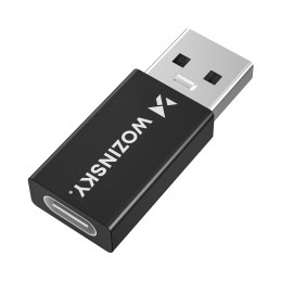 Wozinsky WAAC-01 USB-A - USB-C OTG adapteris - juodas