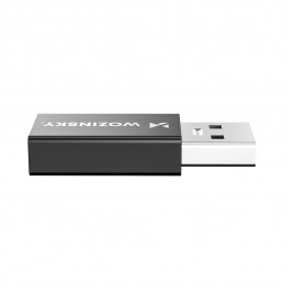 Wozinsky WAAC-01 USB-A - USB-C OTG adapteris - juodas