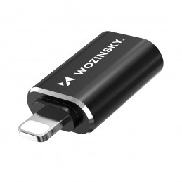 „Wozinsky WALC-01 Lightning“ į USB-C adapteris – juodas