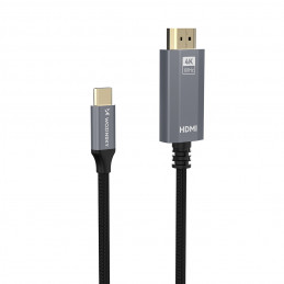 „Wozinsky WCCH-01“ USB-C - HDMI 4K 60Hz kabelis 1,8 m - juodas