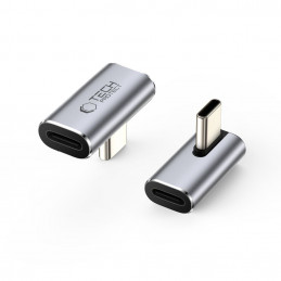 „Tech-Protect Ultraboost AA03“ USB-C kampinis adapteris – pilkas