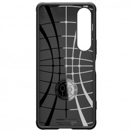 „Spigen Rugged Armor“ dėklas, skirtas „Sony Xperia 1 VII“ – matinės juodos spalvos