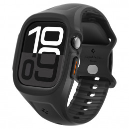 „Spigen Liquid Air Pro“ dirželis, skirtas „Apple Watch 46mm“ laikrodžiui – matinės juodos spalvos
