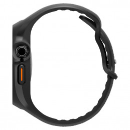 „Spigen Liquid Air Pro“ dirželis, skirtas „Apple Watch 46mm“ laikrodžiui – matinės juodos spalvos