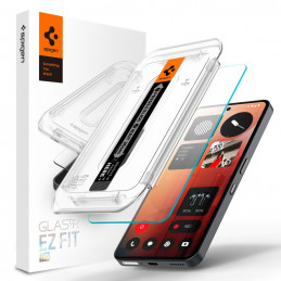 „Spigen Glas.tR EZ Fit“ grūdinto stiklo dėklas, skirtas „Nothing Phone 3A / 3A Pro“ - skaidrus