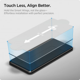 „Spigen Glas.tR Slim“ grūdinto stiklo 2 vnt. pakuotė, skirta „Samsung Galaxy Xcover 7 / 7 Pro“ - skaidrus