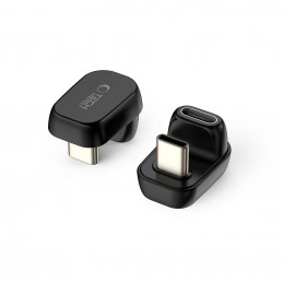 „Tech-Protect Ultraboost AA04“ USB-C kampinis adapteris – juodas