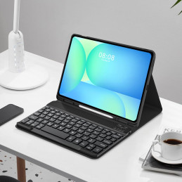 „Tech-Protect SC Pen +“ klaviatūros dėklas, skirtas „Samsung Galaxy Tab S10 FE+ 13.1 X620 / X626B“ – juodas