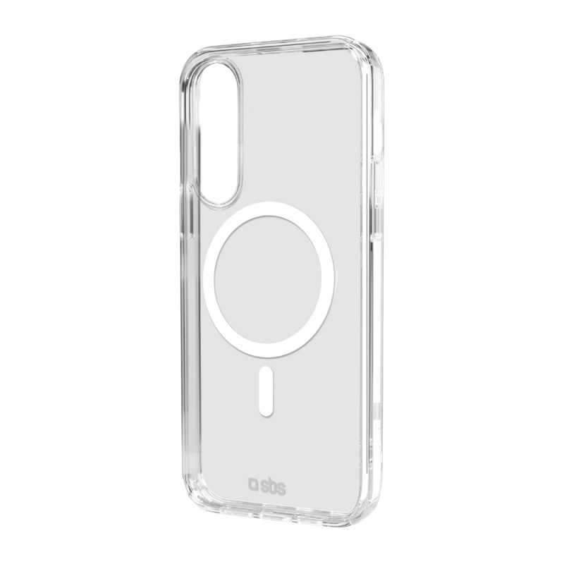 SBS Light Mag dėklas, skirtas „Samsung Galaxy S25 Edge“ – skaidrus