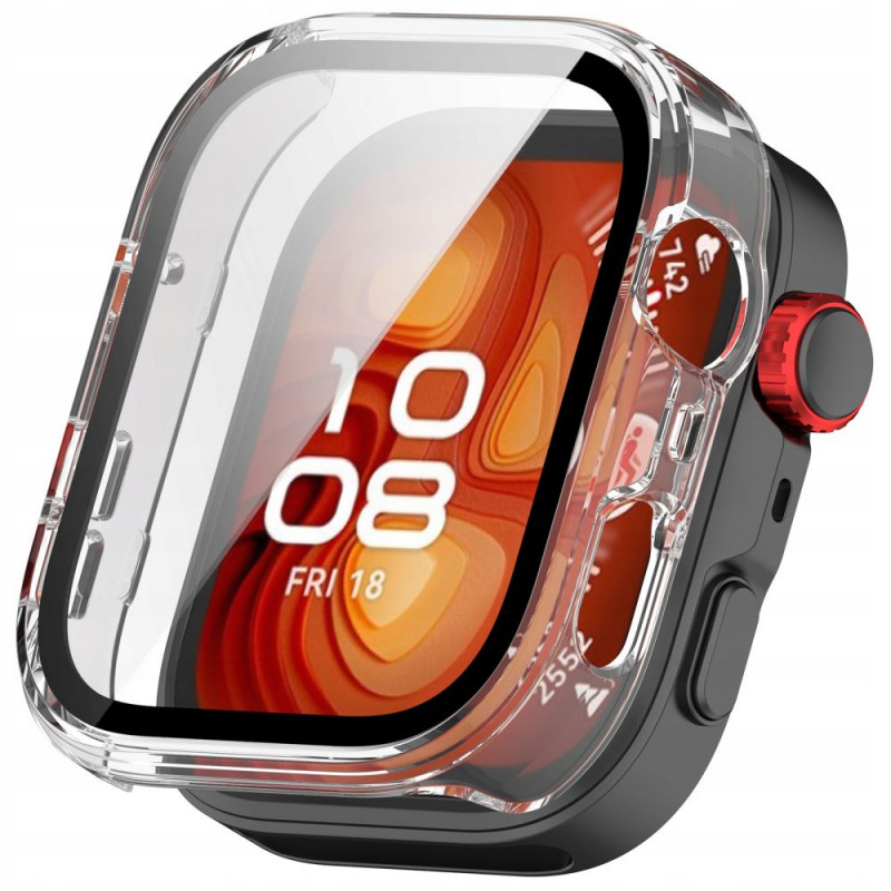 „Tech-Protect“ apsauginis dėklas, skirtas „Huawei Watch Fit 4 Pro“ – skaidrus