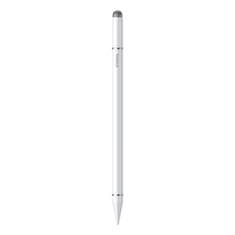 „Baseus Smooth Writing III 3-in-1“ pasyvus rašiklis, magnetinė versija – baltas