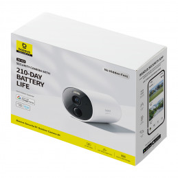„Baseus Security B1 2K“ lauko kamera – balta