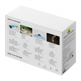 „Baseus Security B1 2K“ lauko kamera – balta