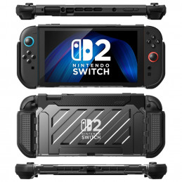„Supcase Unicorn Beetle Pro“ dėklas, skirtas „Nintendo Switch 2“ – juodas