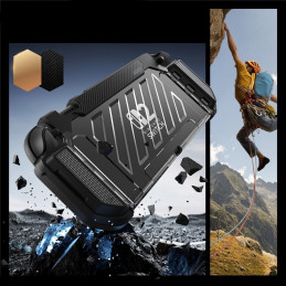 „Supcase Unicorn Beetle Pro“ dėklas, skirtas „Nintendo Switch 2“ – juodas