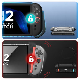„Supcase Blade“ dėklas, skirtas „Nintendo Switch 2“ – juodas