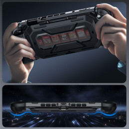 „Supcase Titan“ dėklas, skirtas „Nintendo Switch 2“ – juodas