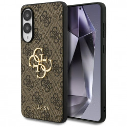 „Guess Big 4G Logo Classic“ dėklas, skirtas „Samsung Galaxy S25 Edge“ – rudas