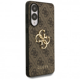 „Guess Big 4G Logo Classic“ dėklas, skirtas „Samsung Galaxy S25 Edge“ – rudas