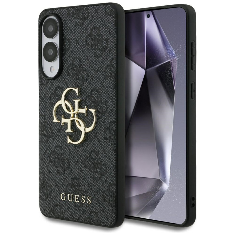 „Guess Big 4G Logo Classic“ dėklas, skirtas „Samsung Galaxy S25 Edge“ – juodas