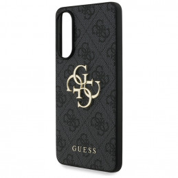„Guess Big 4G Logo Classic“ dėklas, skirtas „Samsung Galaxy S25 Edge“ – juodas