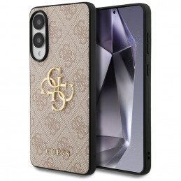„Guess Big 4G Logo Classic“ dėklas, skirtas „Samsung Galaxy S25 Edge“ – rožinis
