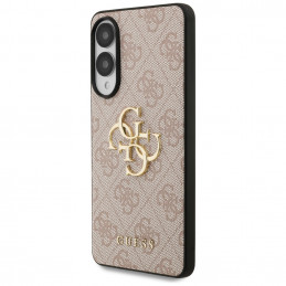 „Guess Big 4G Logo Classic“ dėklas, skirtas „Samsung Galaxy S25 Edge“ – rožinis